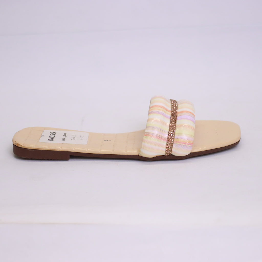 WOMEN 2 Women Casual Flat Slippers Slides