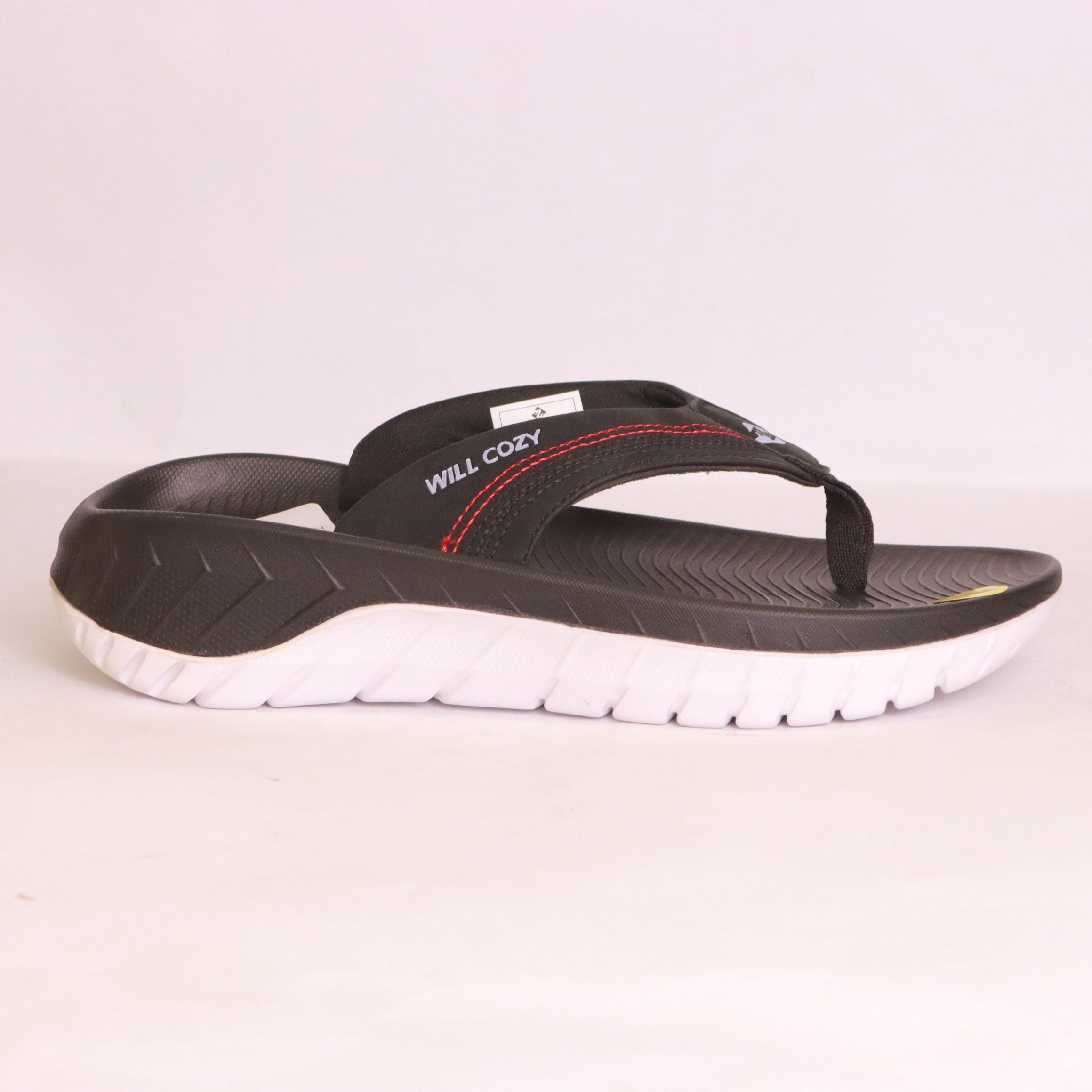 Men's black slippers - MA602
